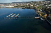 Puerto pesquero, náutico-deportivo de Barallobre. Fene (A Coruña)